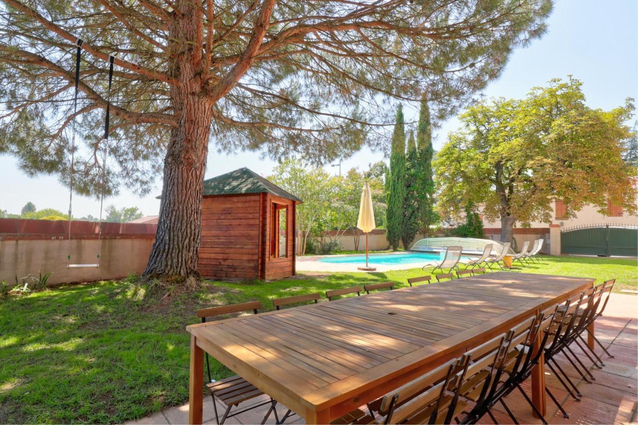 Gite La Grappe Occitane - 14 Personnes - Piscine Privee Ambres Экстерьер фото