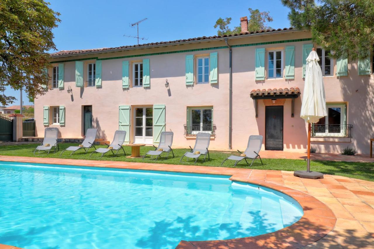Gite La Grappe Occitane - 14 Personnes - Piscine Privee Ambres Экстерьер фото