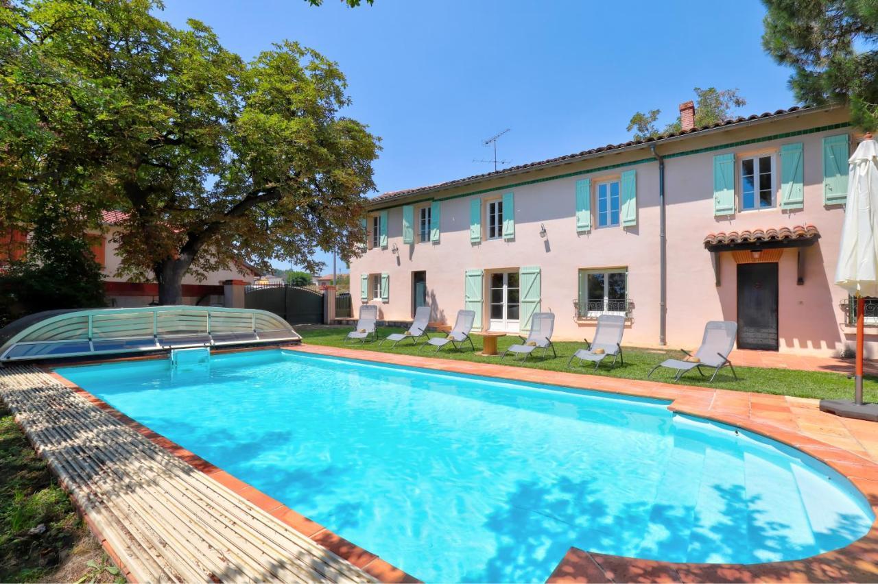 Gite La Grappe Occitane - 14 Personnes - Piscine Privee Ambres Экстерьер фото